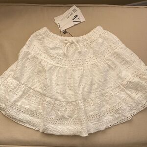 Zara white skirt size 8 years